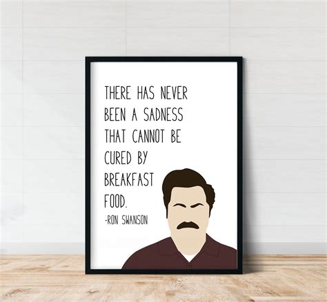 Ron Swanson Quotes Breakfast