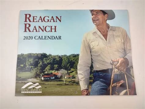 Reagan Ranch 2000 Calendar 1999 Young Americas Foundation Etsy