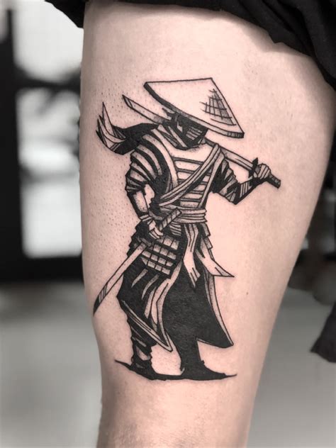 Ronin Samurai Tattoo Design