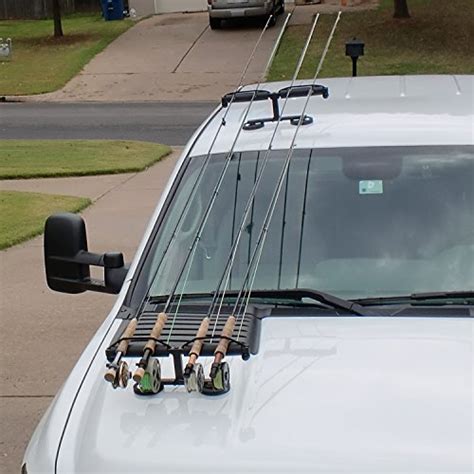 Roof-Mounted Fishing Rod Holders for Trucks