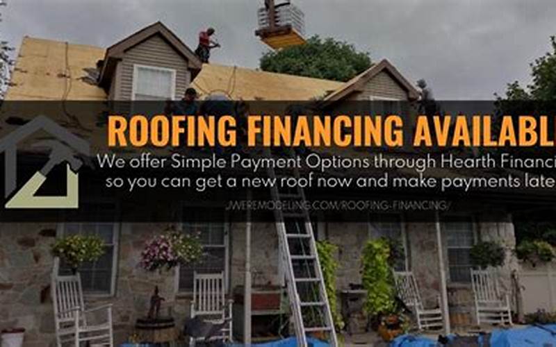 Roofing Companies With Financing