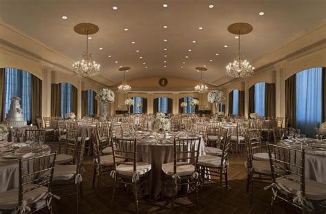 Rooftop ballroom with dramatic lighting