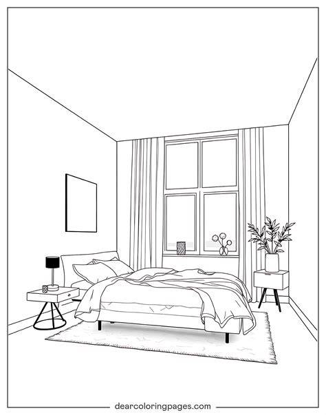 Room Coloring Page