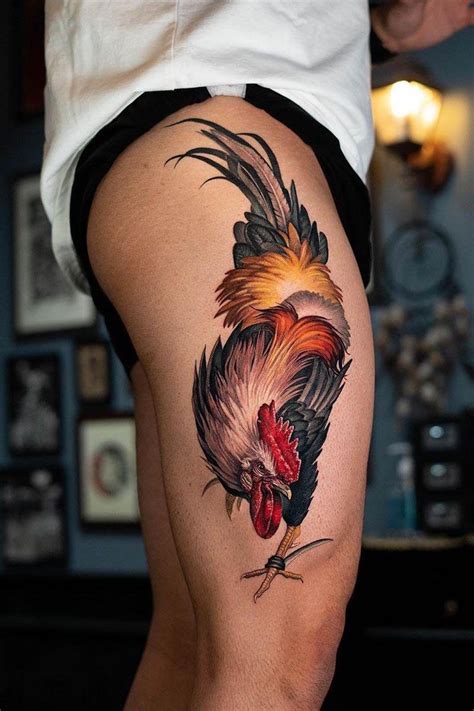 Rooster Tattoos Designs, Ideas and Meaning Tattoos For You