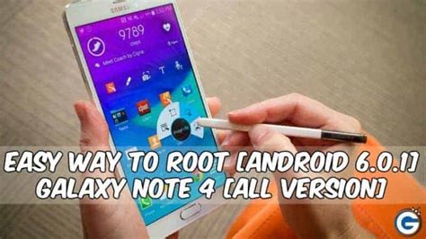Root Galaxy Note 4 6.0.1