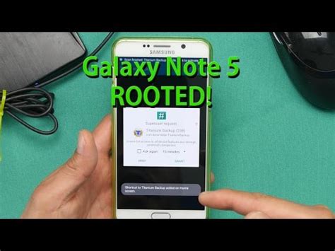 Root Galaxy Note 5 At&T