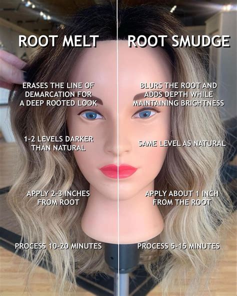 Root Melt vs. Root Smudge vs. Balayage: Understanding the Differences.