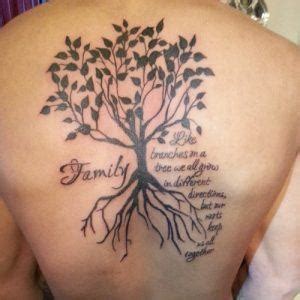 Rooted Tree Tattoo