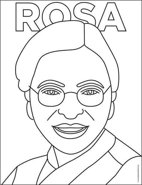 Rosa Parks Color Page