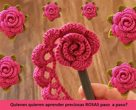 Rosas A Crochet