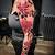 Rose Arm Sleeve Tattoos
