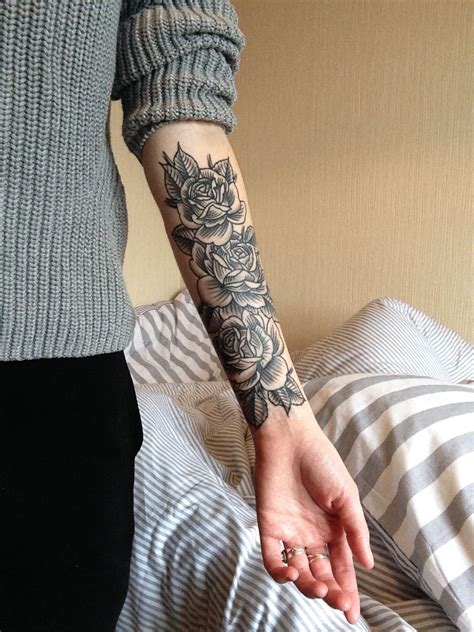 rose tattoo on Tumblr