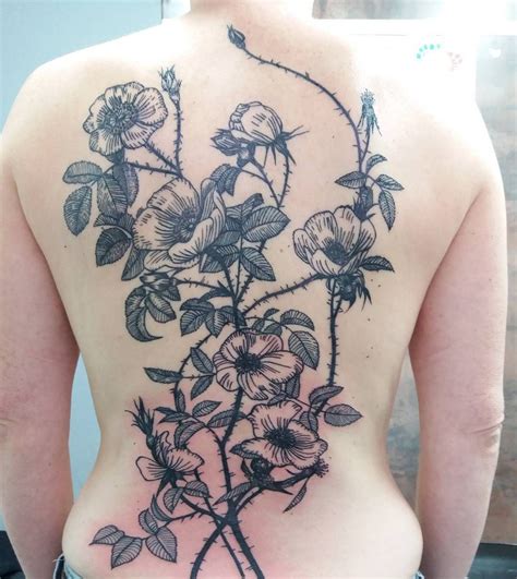 Rose Bush Tattoo Tatuagem, Tatoo