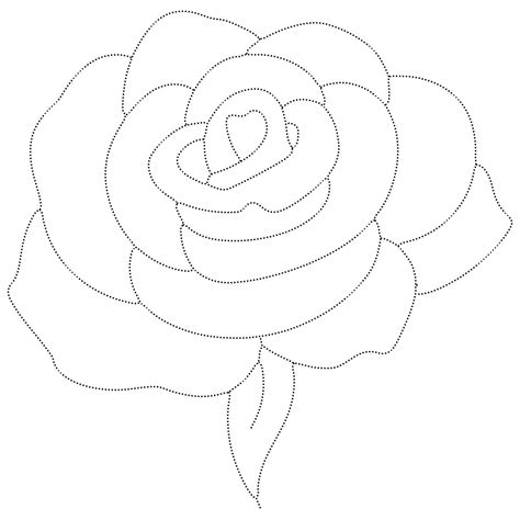 Rose Tracing Templates