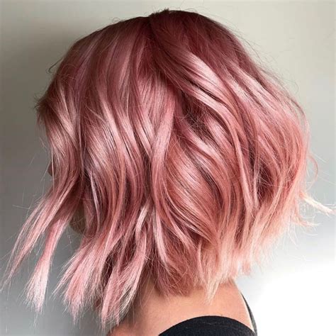 Rose Gold Hair Color