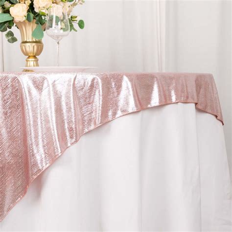 Rose Gold Table Overlay