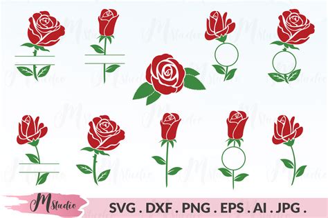 Download Rose Monogram For Silhouette