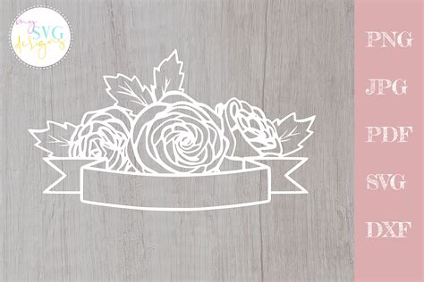 Download Rose Svg, Mailbox Decal Svg DXF Files