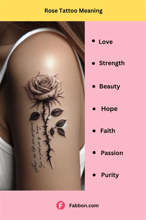 Rose Tattoo Mean