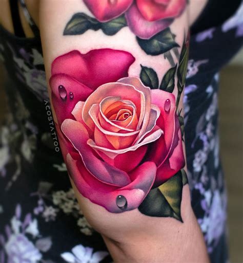 Rose Tattoo Pink