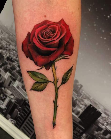 Rose Tattoo Stem