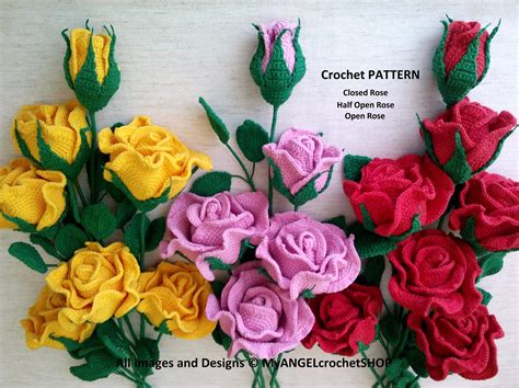 Roses Crochet Pattern