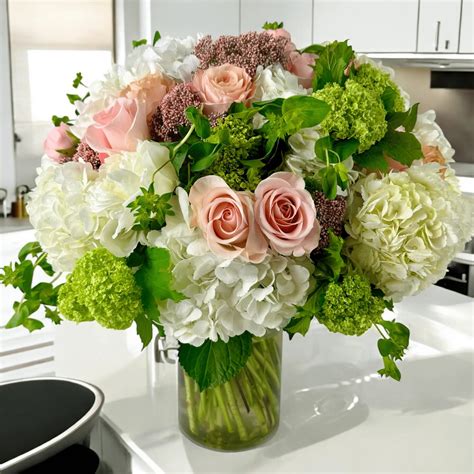 Roses and Hydrangeas