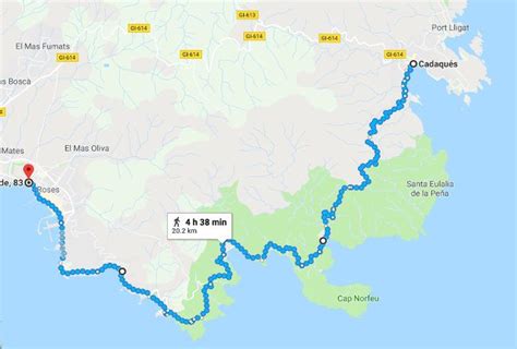 Roses to Cadaques Route