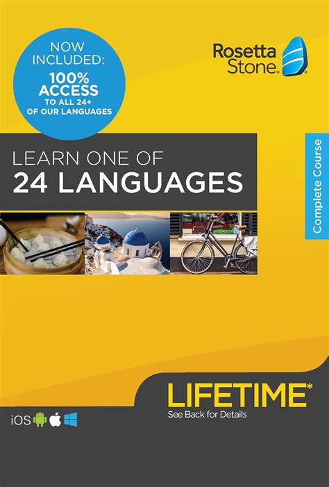 Rosetta Stone Lifetime Access