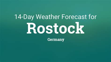 Rostock weather