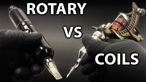 Rotary vs. Coil Tattoo Machine Differences, Similarities