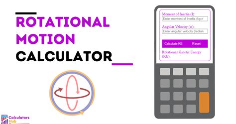 Rotational Motion Calculator