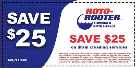 Roto-rooter Printable Coupons