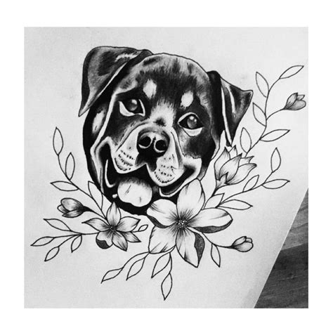 Rottweiler tattoo design kirstysellers_ Rottweiler tattoo, Dog
