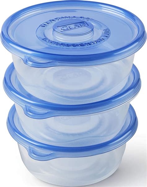 36Pack Plastic Food Containers with Lids Round Food Storage Containers, Deli Take Out