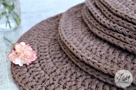 Round Crochet Placemats