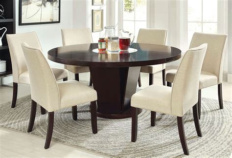 Round Dining Room Set For 6