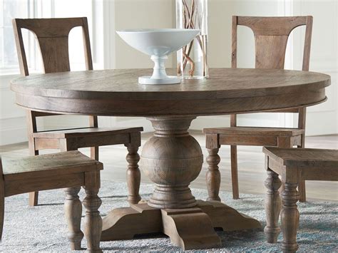 A variety of 60-inch round dining tables at different price points