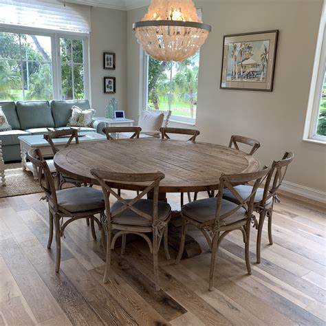 Round Dining Room Table Seats 8 Style