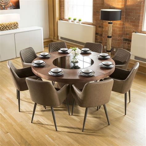 Round Dining Table For 10 12
