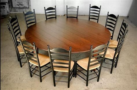 Round Dining Table For 12 Person