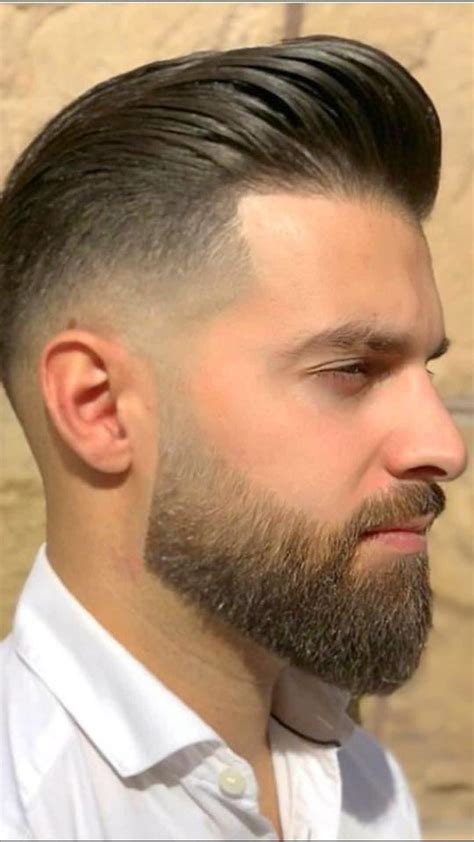 Round Face Short Hair And Beard Styles