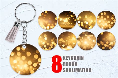 Download Round Keychain Background Commercial Use For Crafts