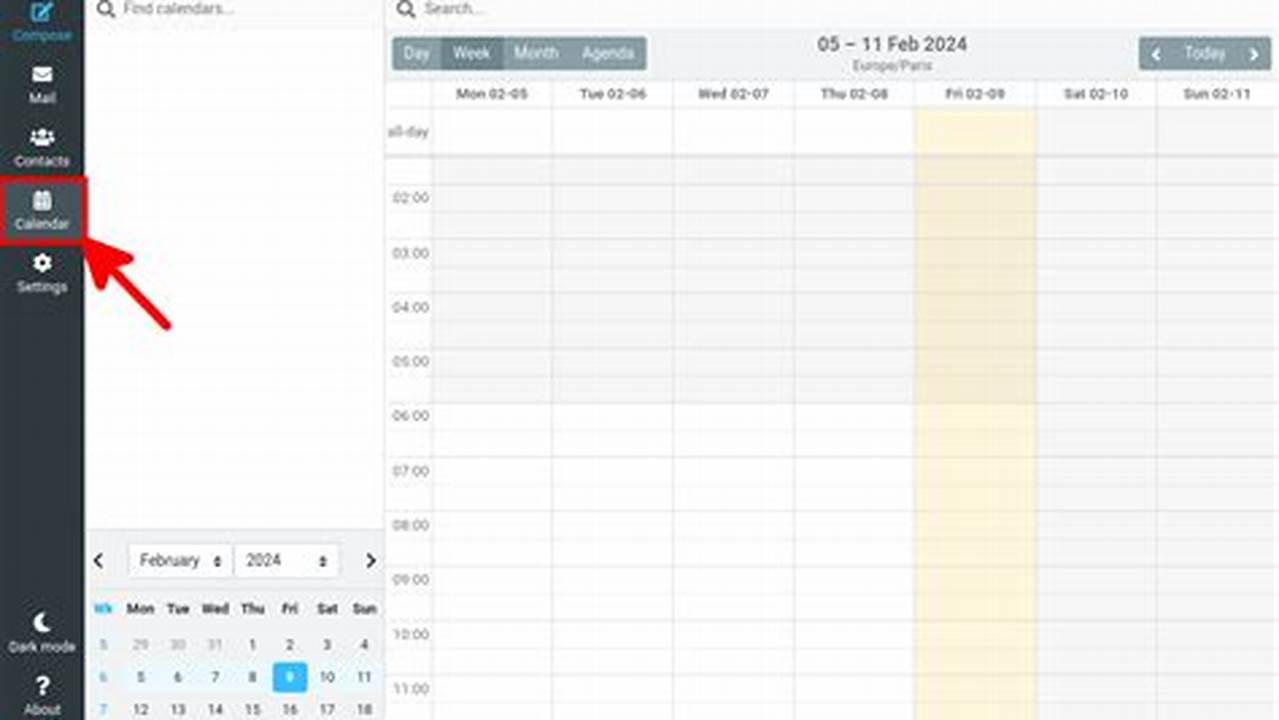 Roundcube Shared Calendar