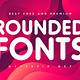 Rounded Font Free
