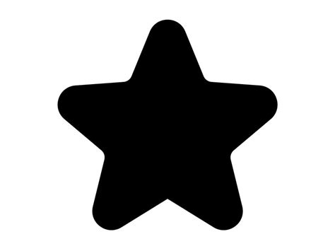 Shine Among the Stars with Rounded Star SVG Icon | Get Your Website Glowing!