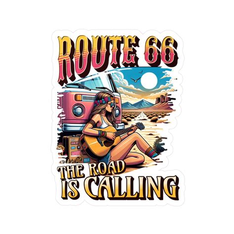 Route 66 Car Window Stickers