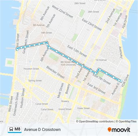Route M8 - MTA Bus Time