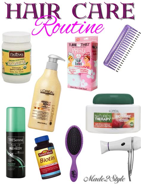 Routine Hair Products