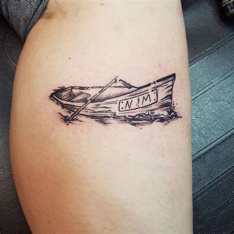 Rowing tattoo Tattoos, Rowing, Black white tattoos